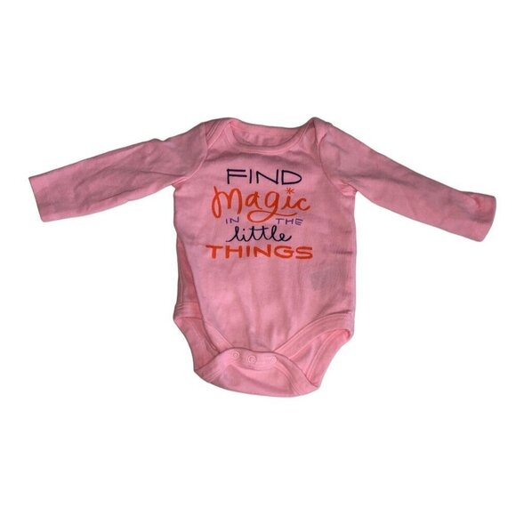 Baby One Piece Lot of 3 Newborn 0-3M Princess Space Pink White Blue Sparkle - Picture 5 of 6